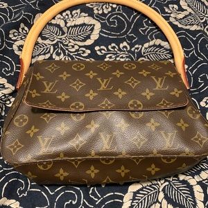 Louis Vuitton Looping PM Brown Monogram Canvas Shoulder Bag